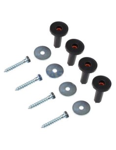 Trillingsdemper set install-pack soft rubber 15/35kg Airconditioning Shoponderdeel 