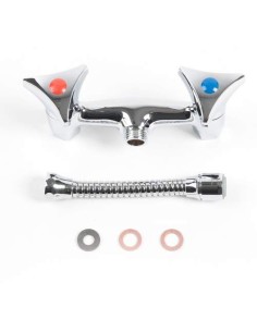 Inventum AquaSafe kraanset met kraan, uitloop en ringen